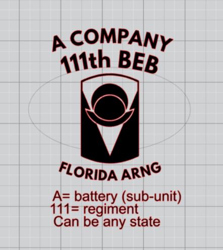 Army Engineer Wing T-Shirt