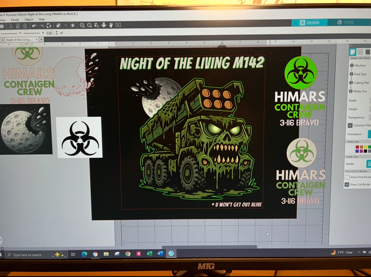 Halloween HIMARS - Night of the Living M142