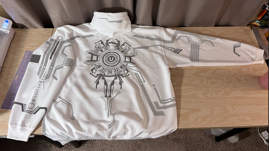 Techno Graphic Reflective Sweatshirt