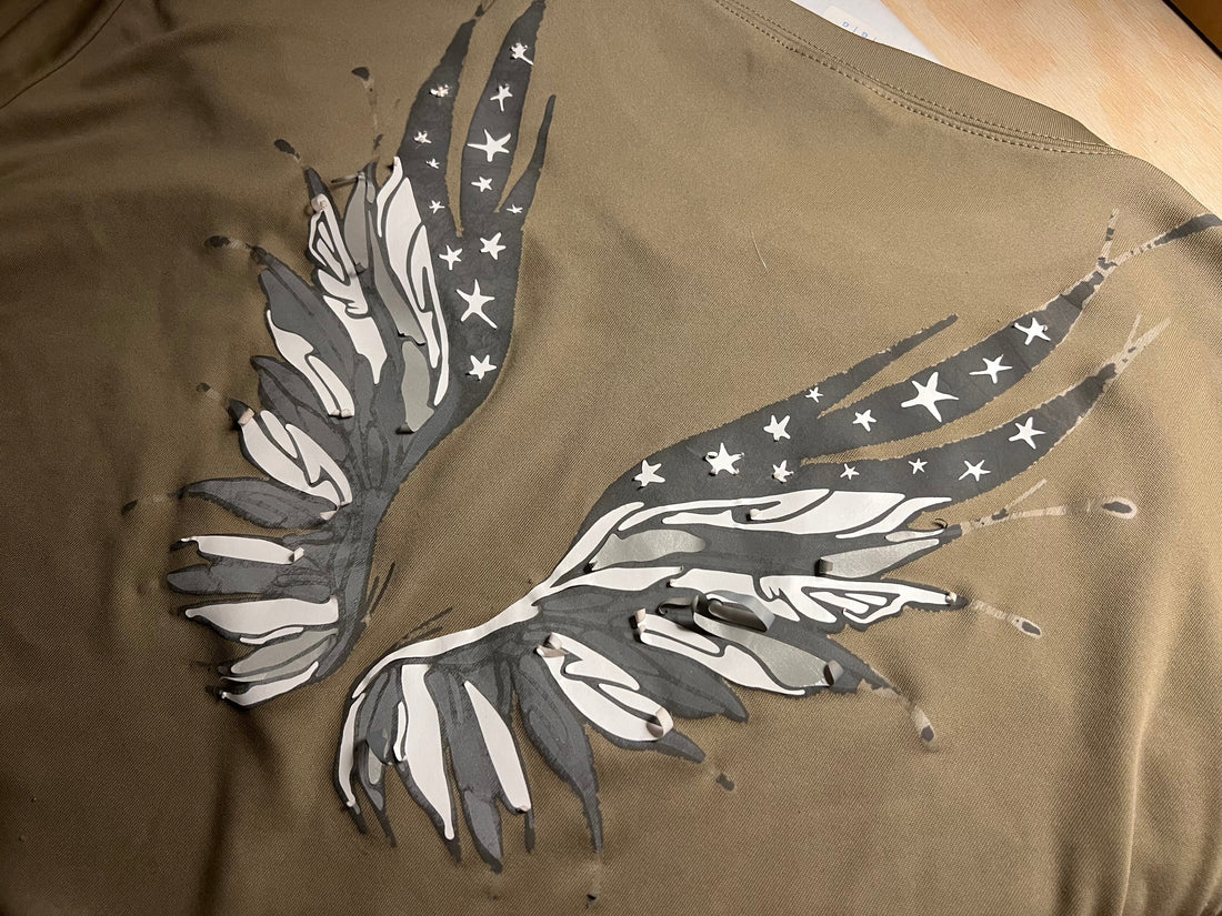 The nightmare of translating design into a shirt that lasts.