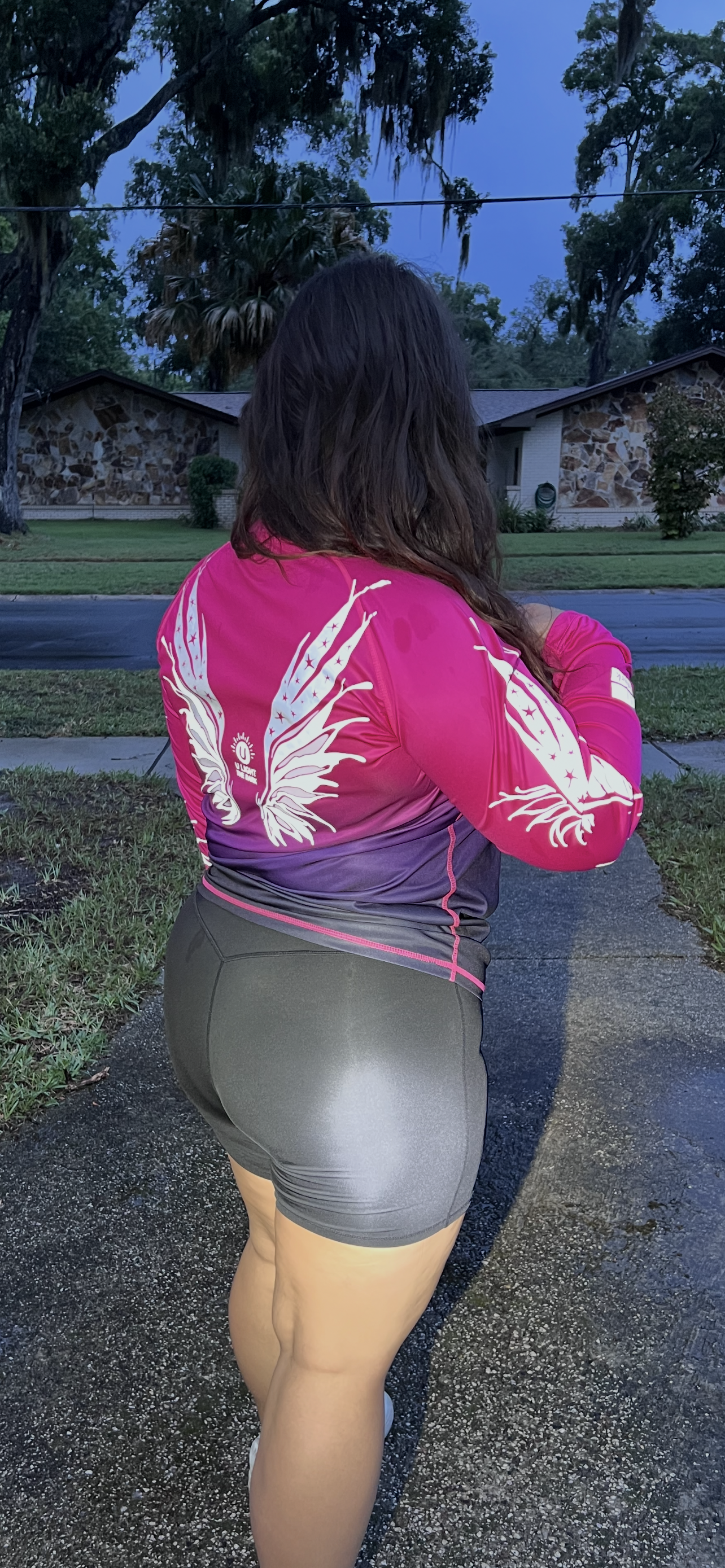 Women's Ombre Reflective Performance Shirt