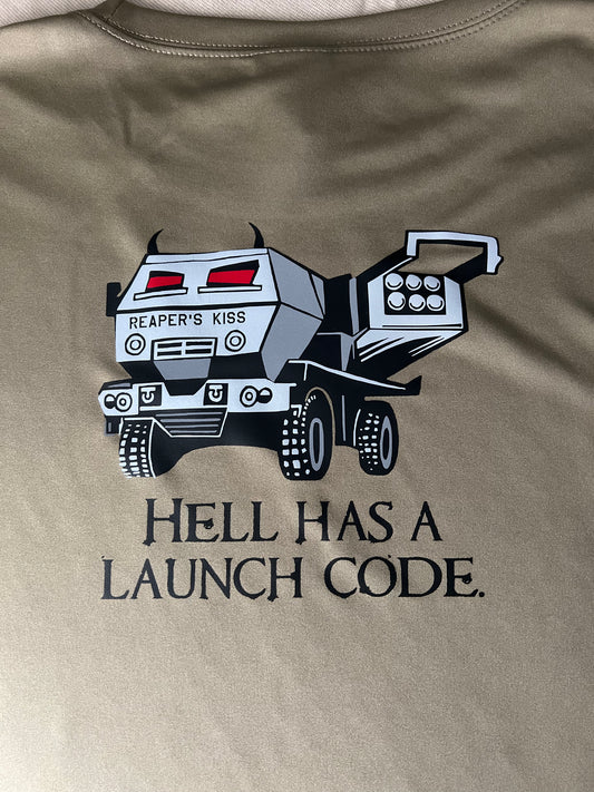 HIMARS T-shirt - Hell has a Launch Code