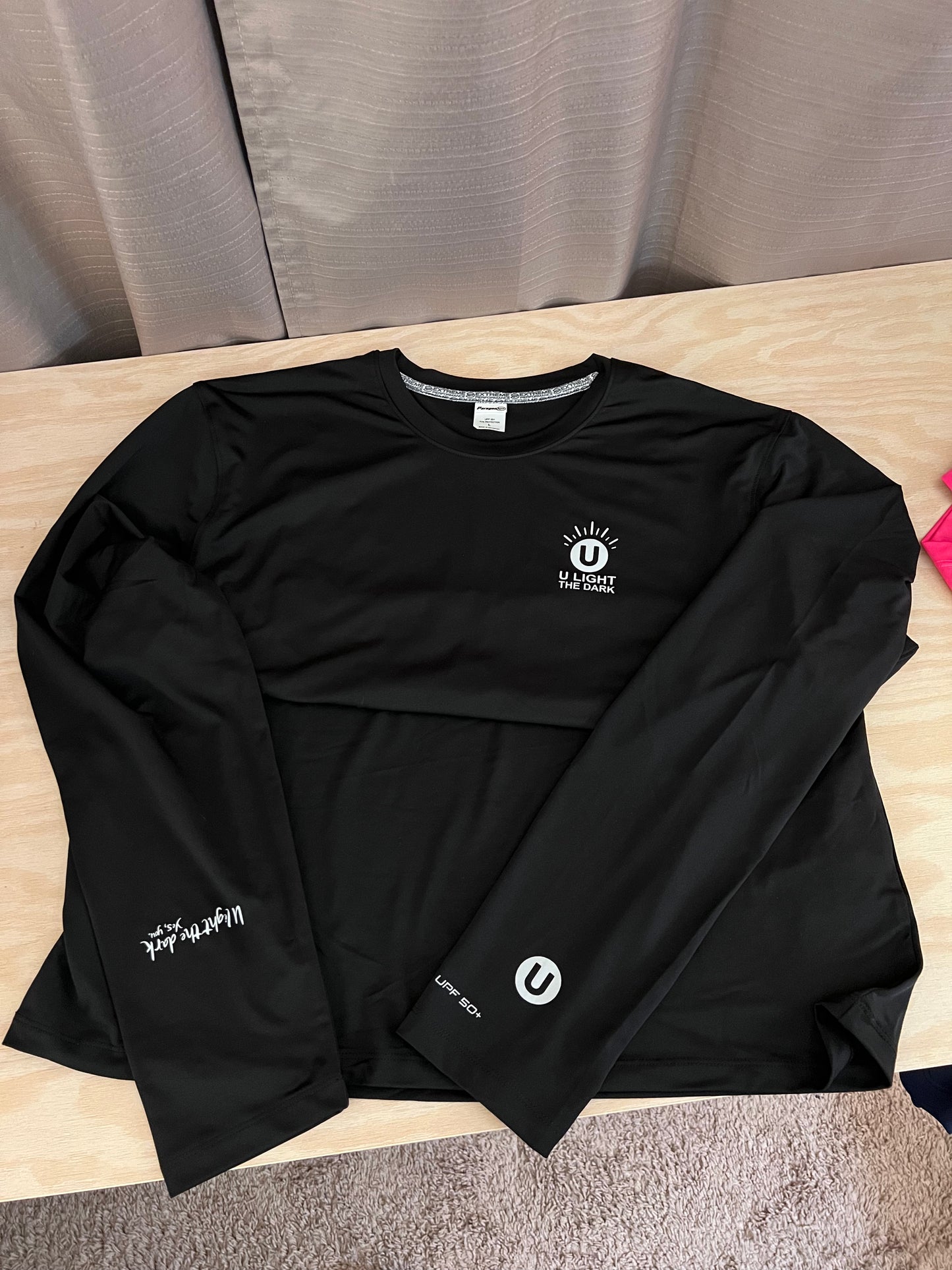 U Light The Dark Signature Reflective Performance Tshirt