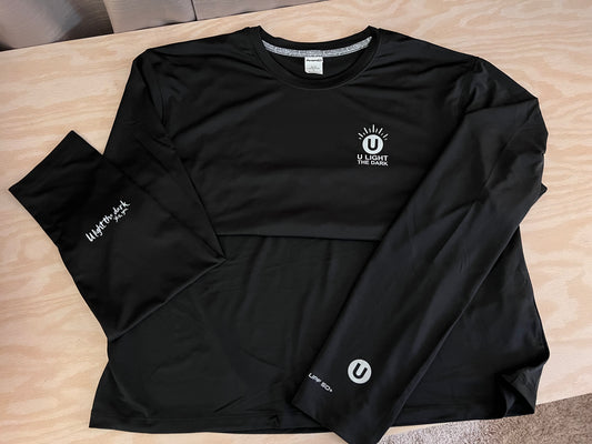 U Light The Dark Signature Reflective Performance Tshirt