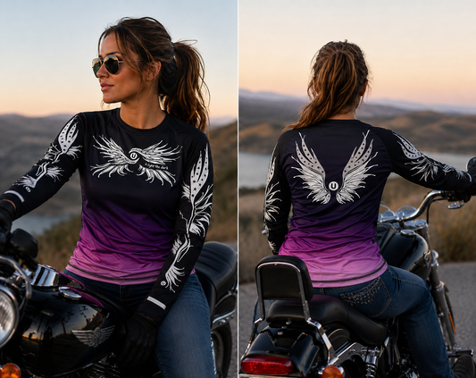 Women's Ombre Reflective Performance Shirt