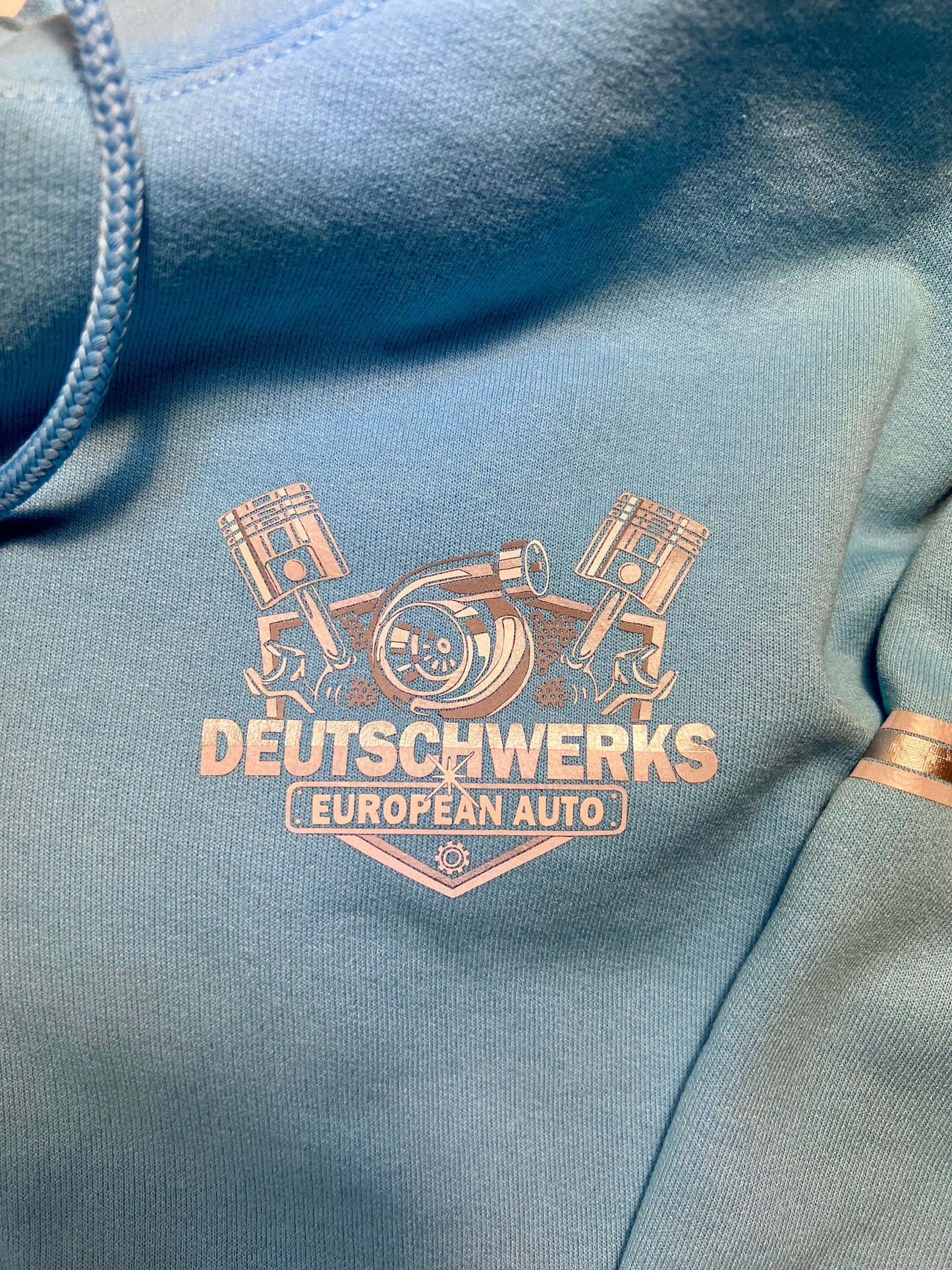 Deutschwerks Sweatshirt - Blue Metallic