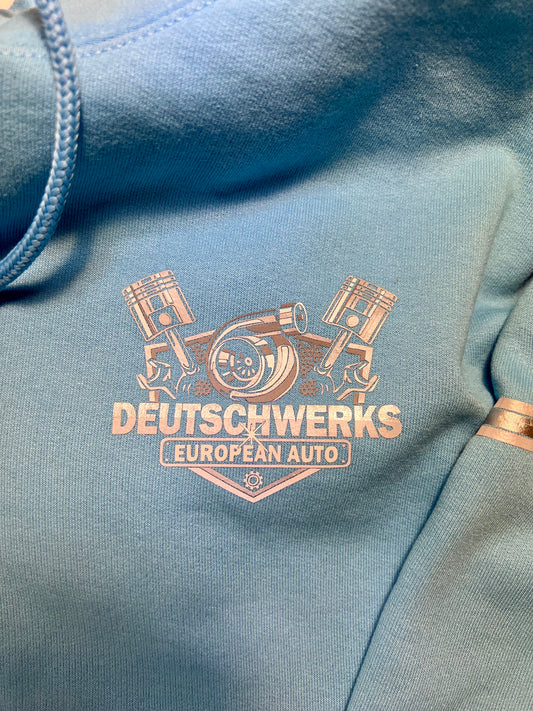 Deutschwerks Sweatshirt - Blue Metallic