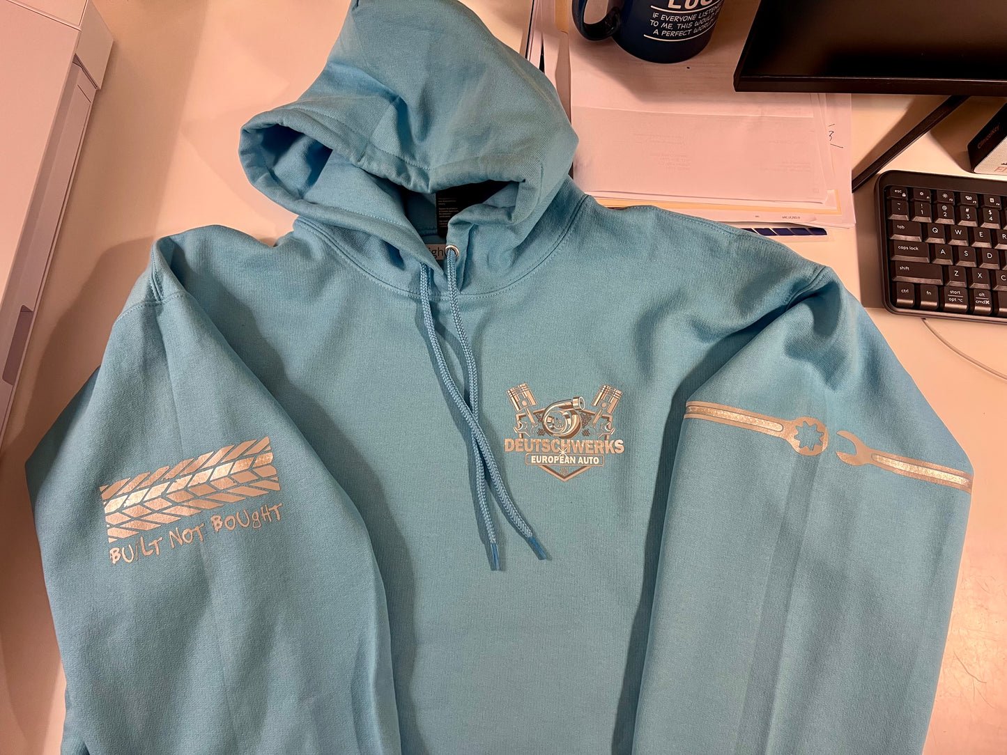 Deutschwerks Sweatshirt - Blue Metallic