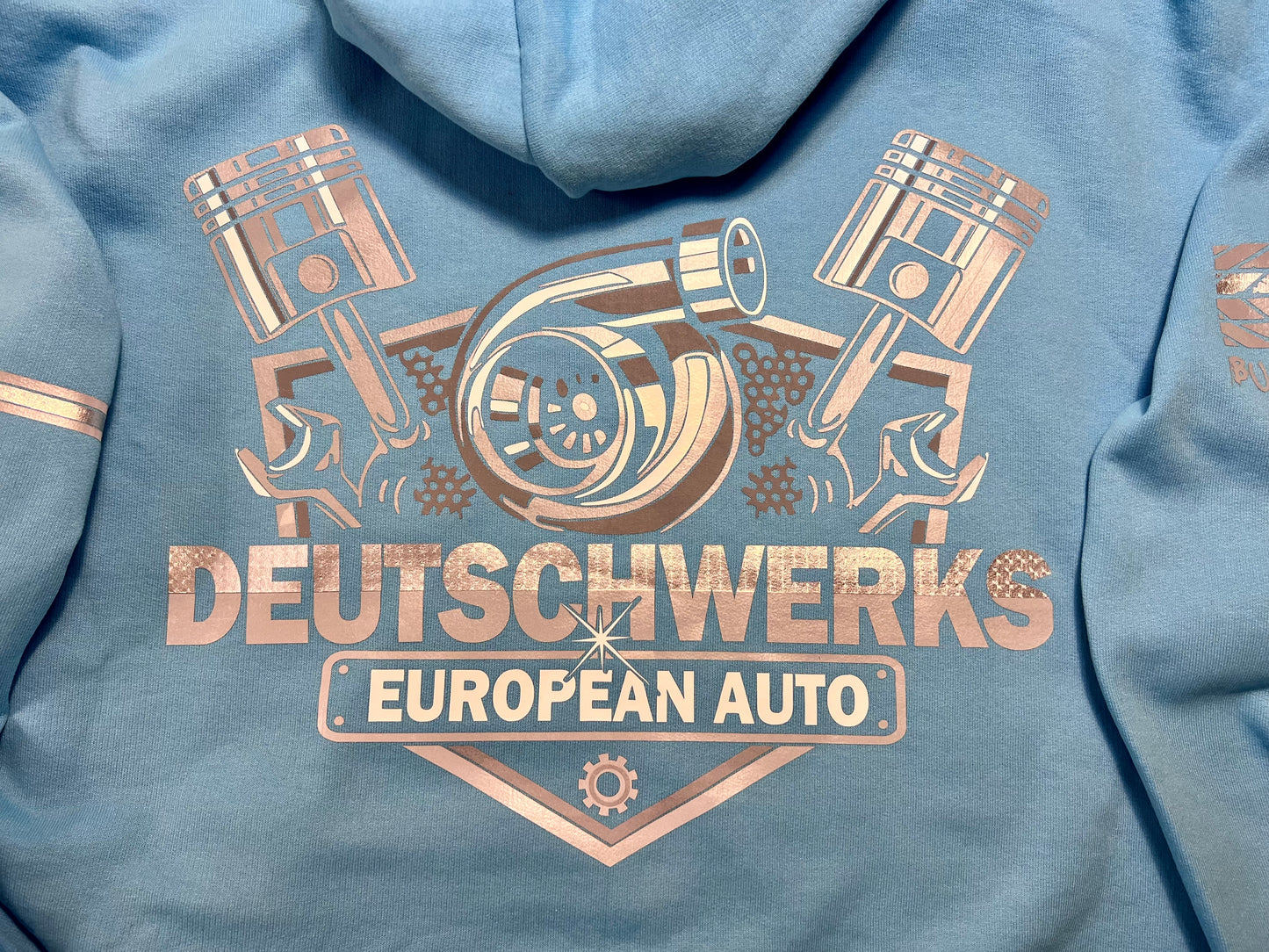 Deutschwerks Sweatshirt - Blue Metallic