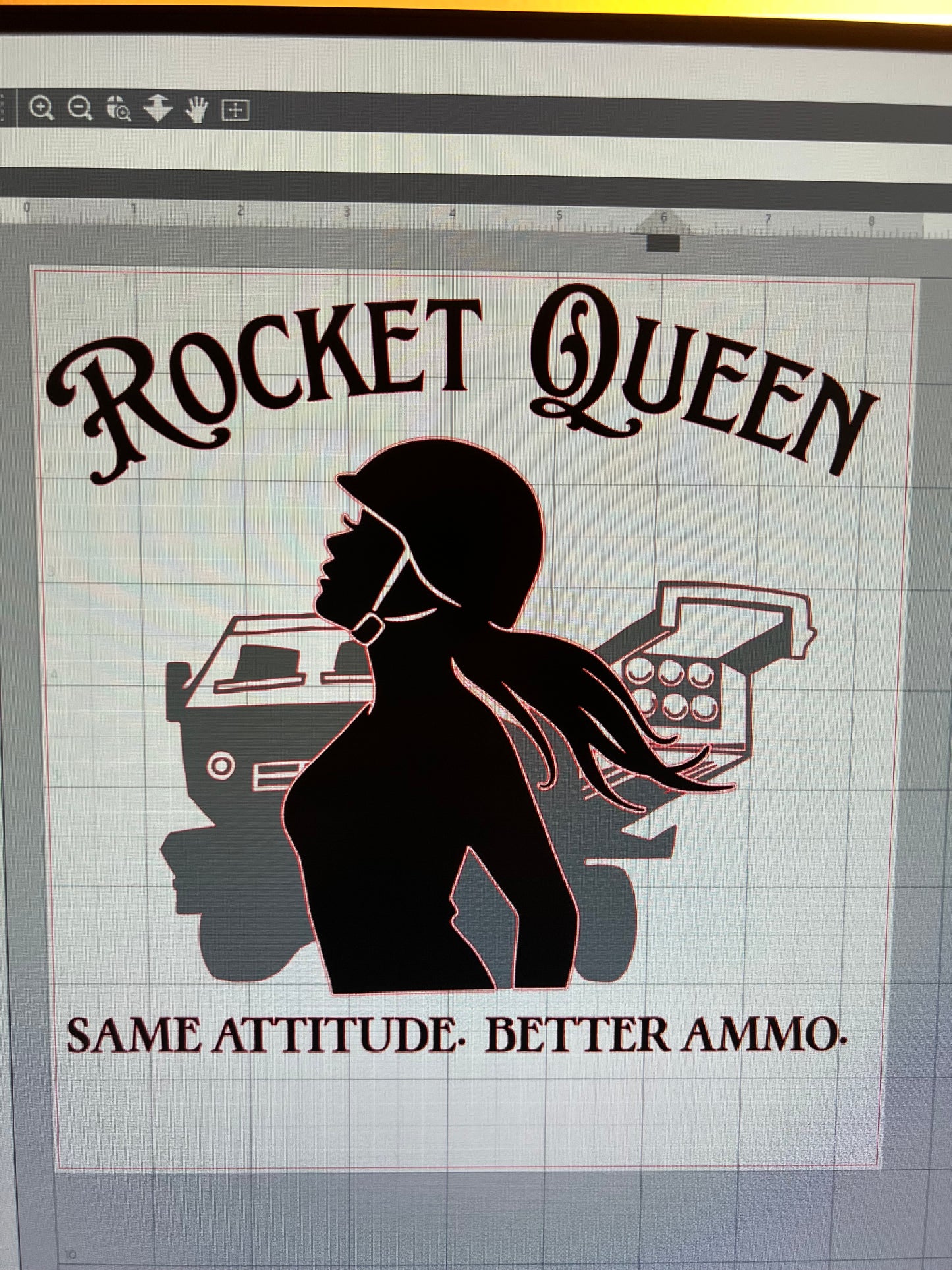 ROCKET QUEEN - Women's HIMARS Tee