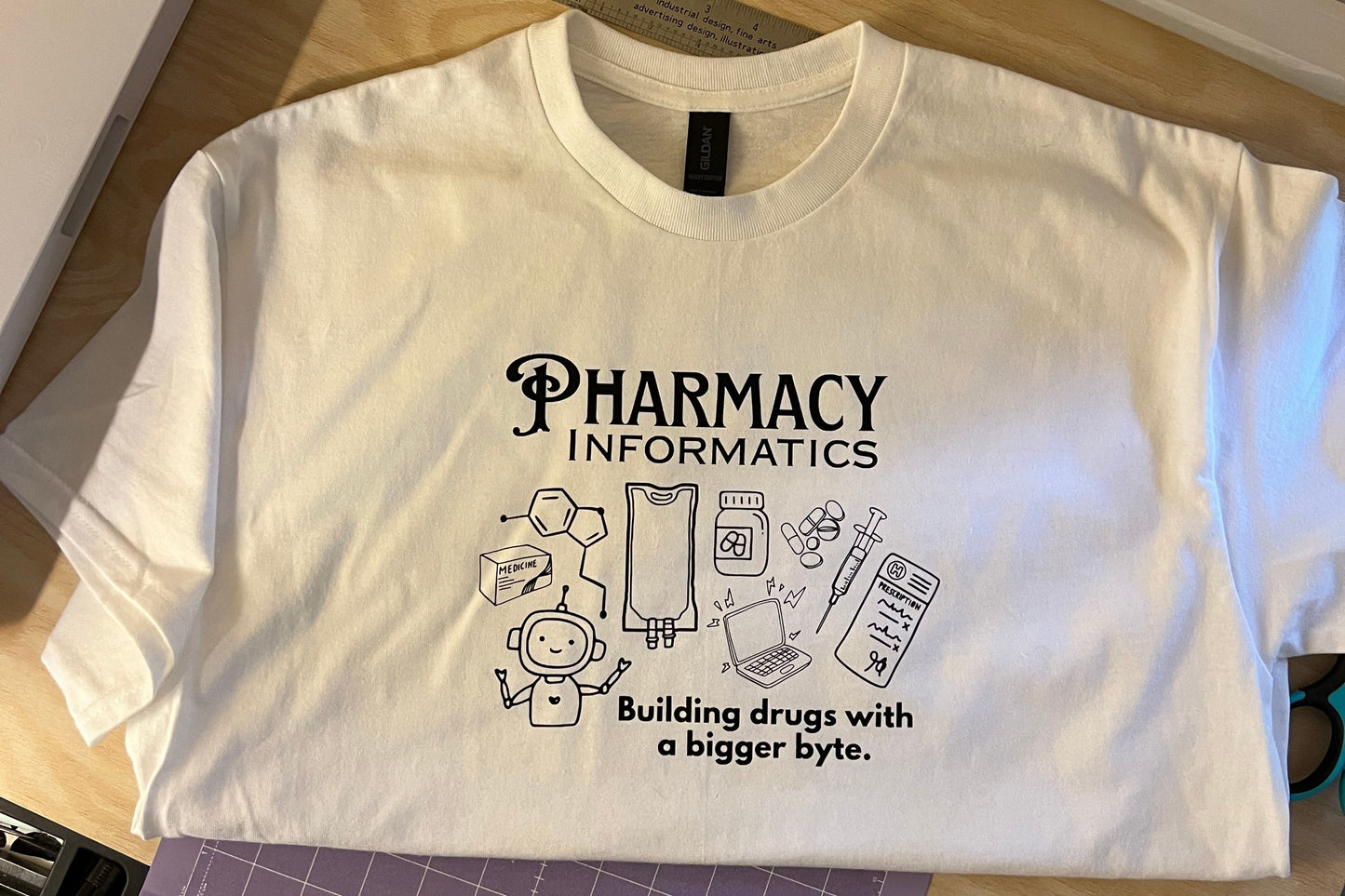 Pharmacy Byte Graphic Tee