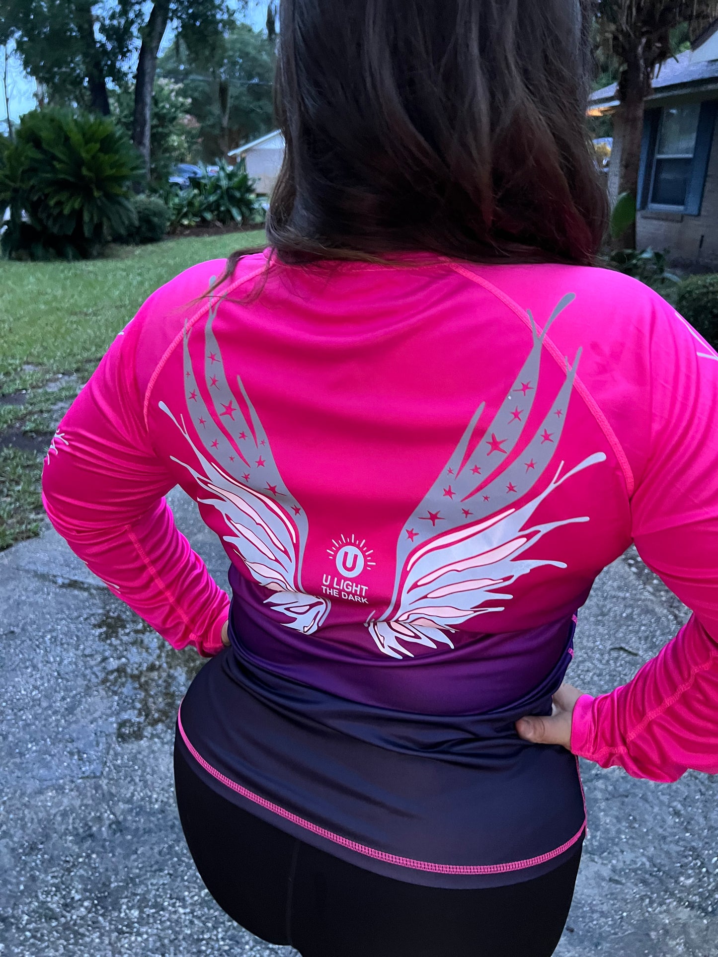 Women's Ombre Reflective Performance Shirt