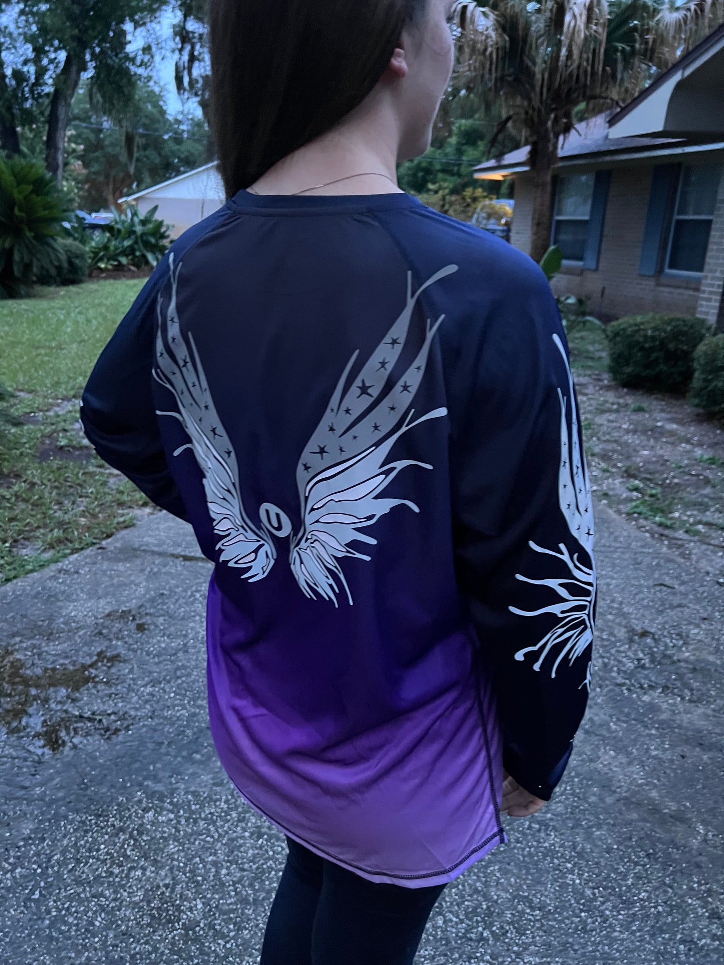 Women's Ombre Reflective Performance Shirt